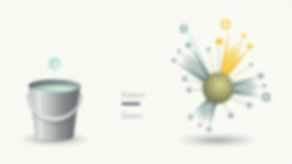 Diagrama comparativo que muestra un pigmento convencional creando solo color, y un pigmento funcional creando color más una propiedad avanzada X como termicidad o conductividad.